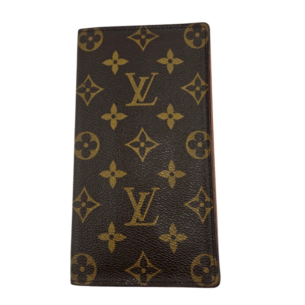 Louis Vuitton Monogram Porte Valeurs Cartes Credit Long Wallet CT1905 Brown - Picture 1 of 8